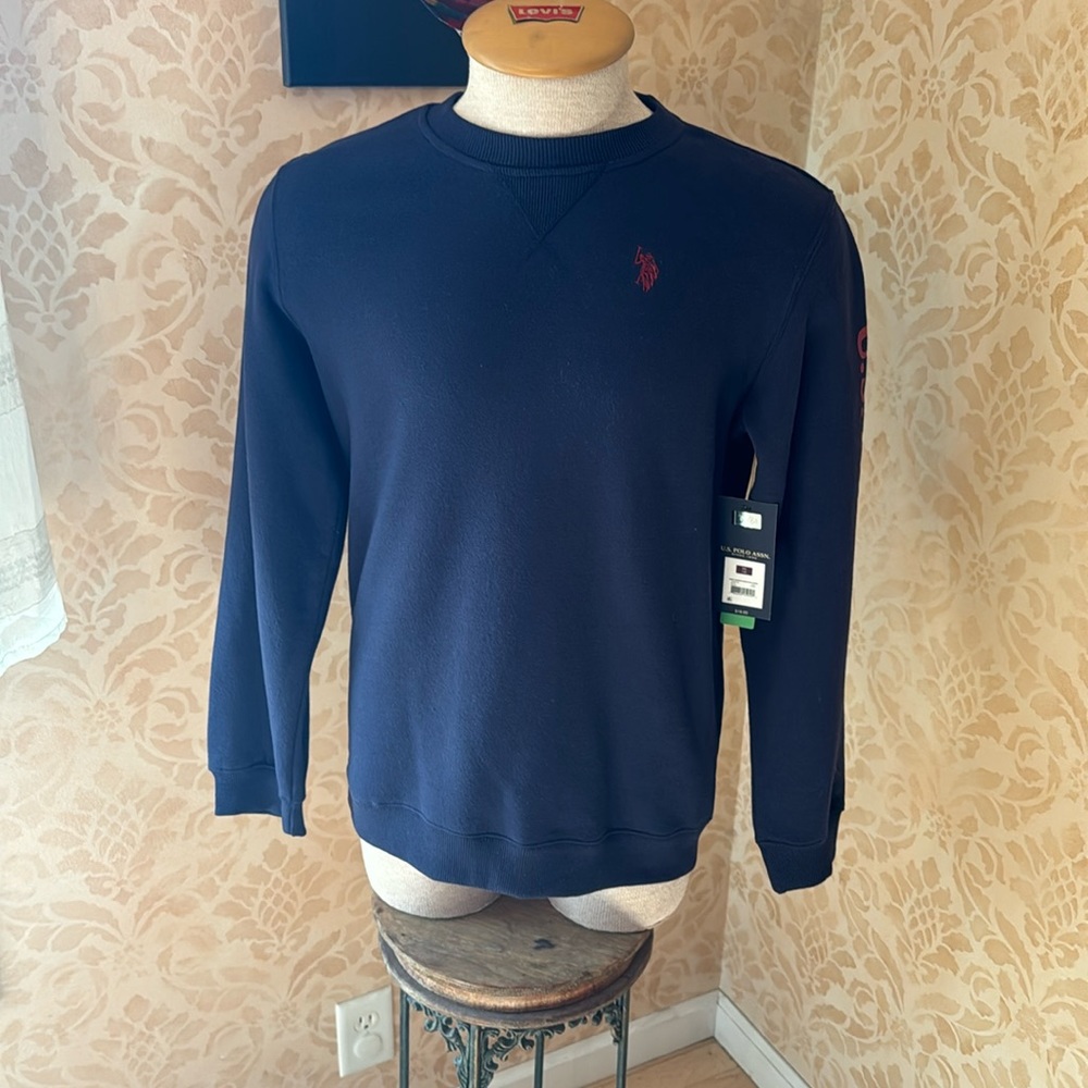 Navy blue polo youth xxl sweater